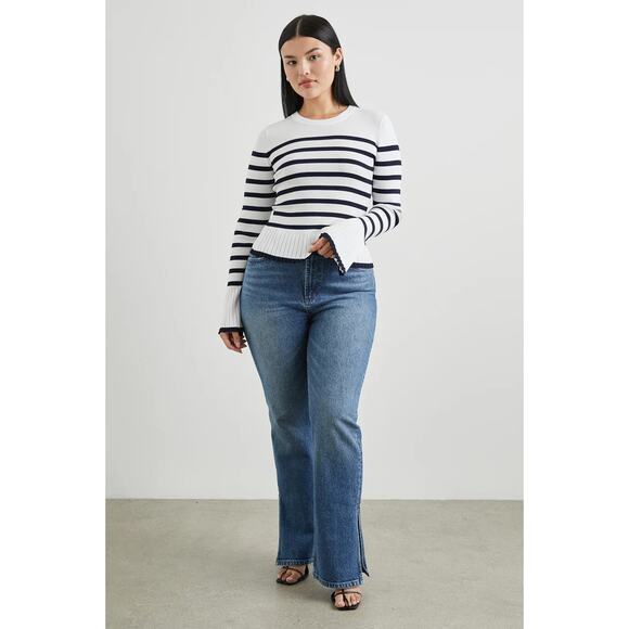NWOT - RAILS Striped Gemma Pullover Sweater - Size Large - Picture 4 of 14